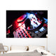 DJ Mixer with Headphones Wall Decal