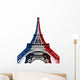 Eiffel Tower Wall Decal Design 3