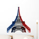 Eiffel Tower Wall Decal Design 3