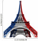 Eiffel Tower Wall Decal Design 3