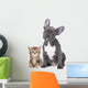 French Bulldog Kitten Wall Decal