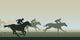 Horse Racing Wall Decal Design 1