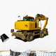 Heavy Yellow Construction Wall Decal