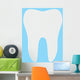 Tooth Vector Icon Wall Decal Design 1