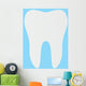 Tooth Vector Icon Wall Decal Design 1