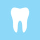 Tooth Vector Icon Wall Decal Design 1