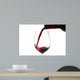 Wine Being Poured into Wall Decal
