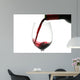Wine Being Poured into Wall Decal