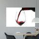 Wine Being Poured into Wall Decal