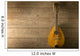 Alte Mandoline Auf Holzdielen Wall Decal