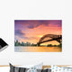 Sydney Harbour Panorama Dusk Wall Decal