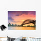 Sydney Harbour Panorama Dusk Wall Decal