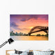 Sydney Harbour Panorama Dusk Wall Decal