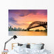 Sydney Harbour Panorama Dusk Wall Decal