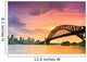 Sydney Harbour Panorama Dusk Wall Decal