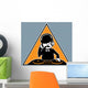 Hipster DJ Wall Decal