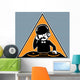 Hipster DJ Wall Decal