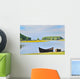 Boat Shore Danube River Wall Decal