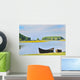 Boat Shore Danube River Wall Decal