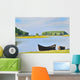 Boat Shore Danube River Wall Decal