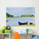 Boat Shore Danube River Wall Decal