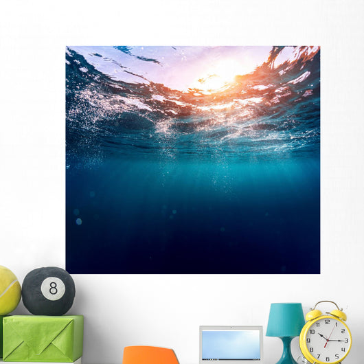 Blue Sea Wall Decal