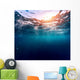 Blue Sea Wall Decal