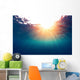 Sea with Sun Wall Decal
