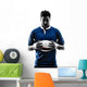Rugby Man Player Silhouette Wall Decal