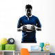 Rugby Man Player Silhouette Wall Decal