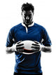 Rugby Man Player Silhouette Wall Decal