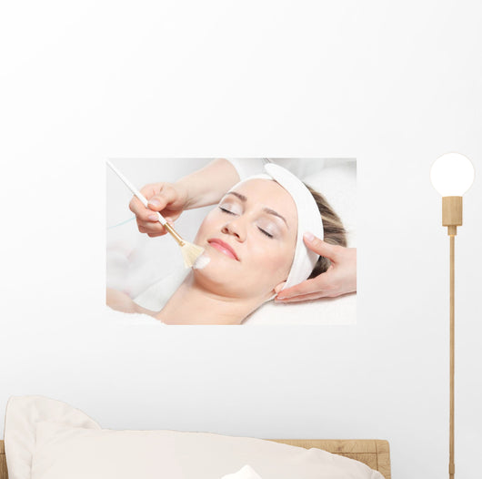 Luxurious Facial Mask Wall Decal
