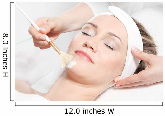 Luxurious Facial Mask Wall Decal
