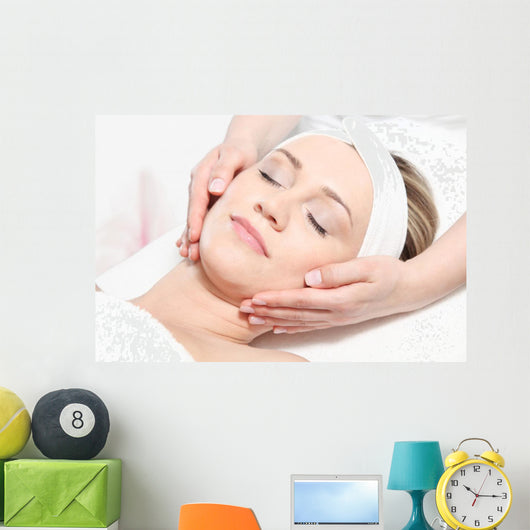Calm Spa Facial Wall Decal