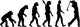 Golfing Evolution Golf Wall Decal Sticker Set Panoramic Wall Decal