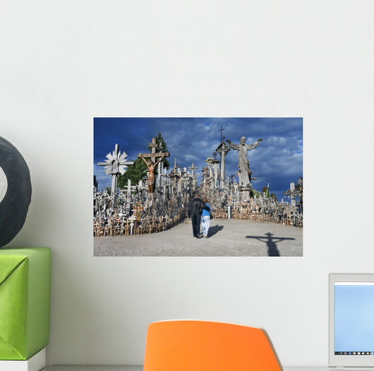 People Pay Tribute to Wall Decal