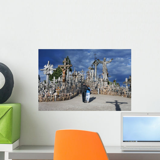 People Pay Tribute to Wall Decal