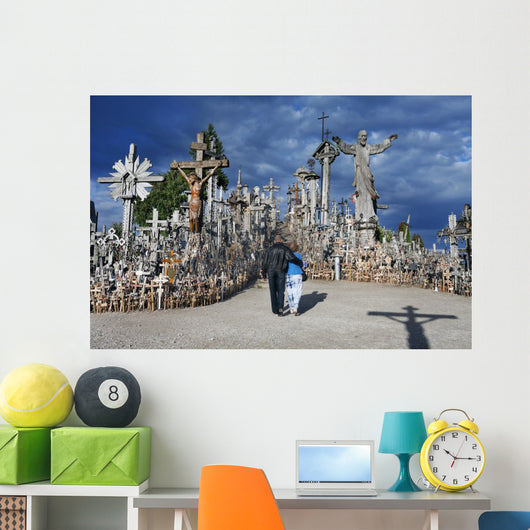 People Pay Tribute to Wall Decal