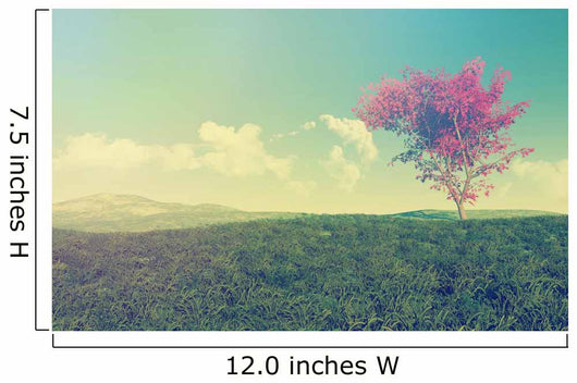 Maple Tree Landscape with Wall Decal