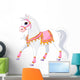 Beautiful White Royal Horse Wall Decal