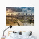 City Warsaw Skyline behind Wall Decal