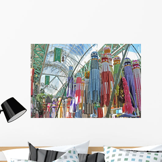 Festival Streamers Wall Decal