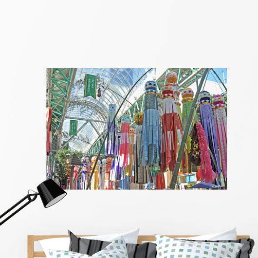 Festival Streamers Wall Decal