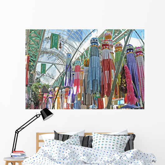 Festival Streamers Wall Decal