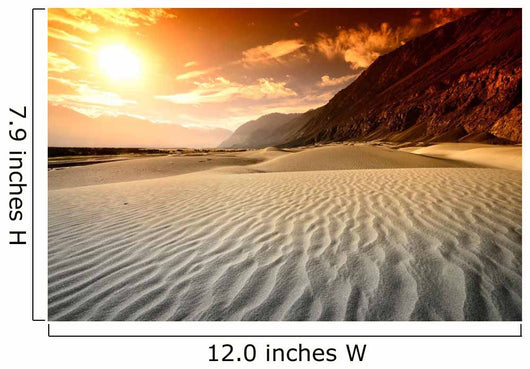 Sunset Desert Wall Decal