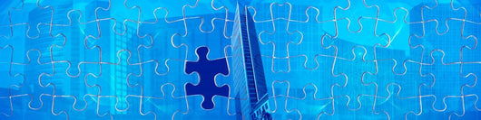 Banner Find Missing Piece Wall Decal