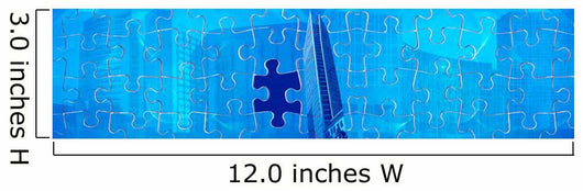 Banner Find Missing Piece Wall Decal