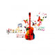 Colorful Guitar Design Wall Decal