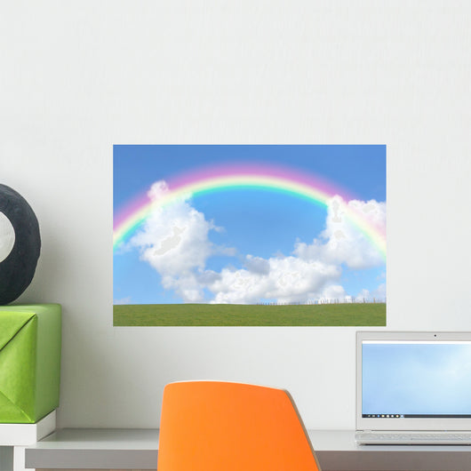 Rainbow Beauty Wall Decal