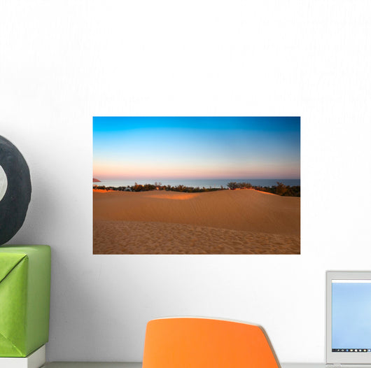 Red Sand Dunes Mui Wall Decal